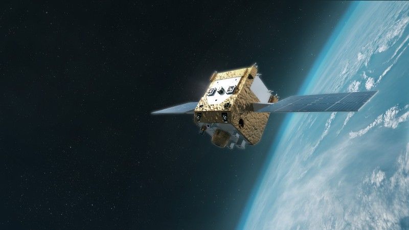 Wizualizacja satelity tankującego APS-R.