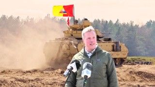 Abrams, US Army, Drawski Pomorskie, poligon, sekretarz armii