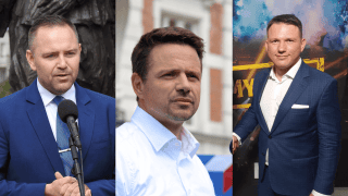 Karol Nawrocki Rafał Trzaskowski Sławomir Mentzen