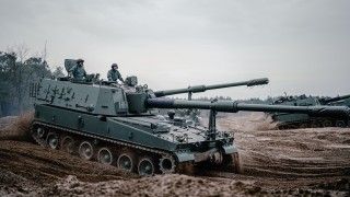 Armatohaubice K9A1 należąca do 18. Brygady Artylerii.