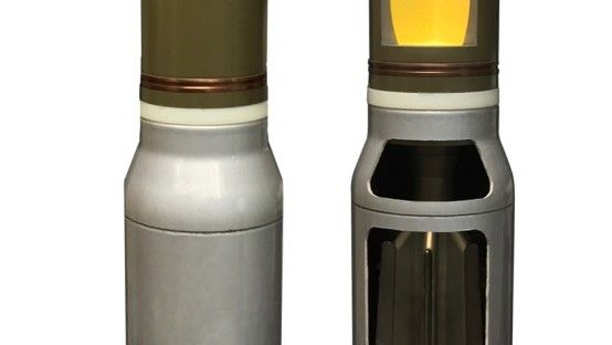 Nabój IM-HE-T kalibru 120x570 mm dla gładkolufowych armat czołgowych kalibru 120 mm standardu NATO.
