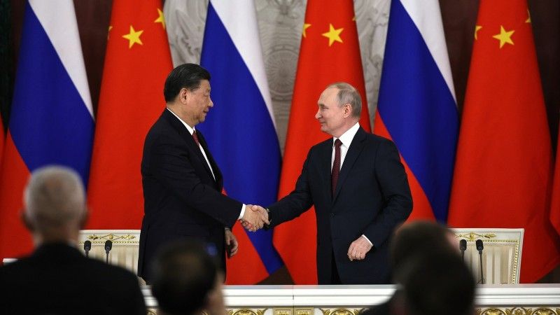 rosja Putin Xi chiny