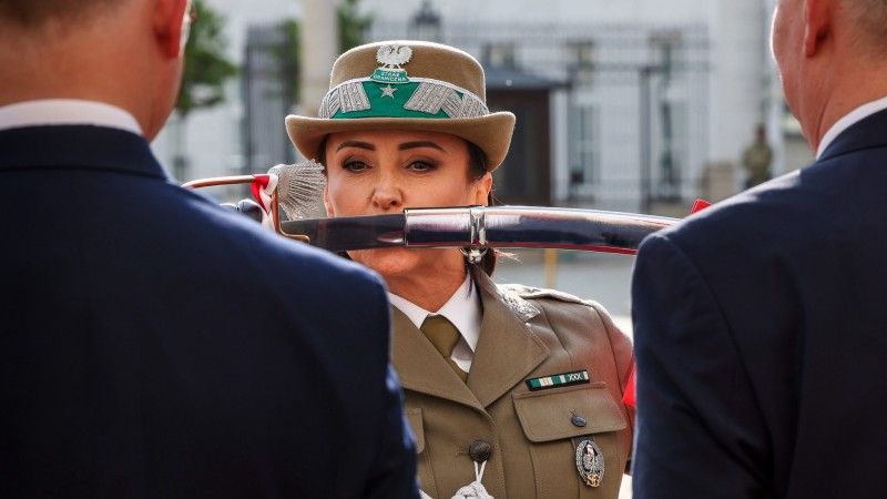 Gen. bryg. SG Monika MUSIELAK - komendant Nadodrzańskiego Oddziału SG
