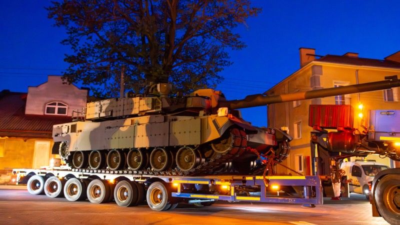 Czołg K2 Black Panther z partii wozów które trafiły do 15. Brygady Zmechanizowanej.
