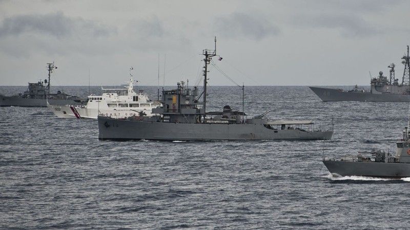 Filipiński okręt BRP „Miguel Malvar” (PS-19) w czasie ćwiczenia CARAT 2012 na Filipinach