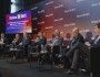 Uczestnicy panelu dyskusyjnego pt. „Kierunki rozwoju polskiego przemysłu obronnego” podczas konferencji Defence24 Days, 6 maja 2025 roku.