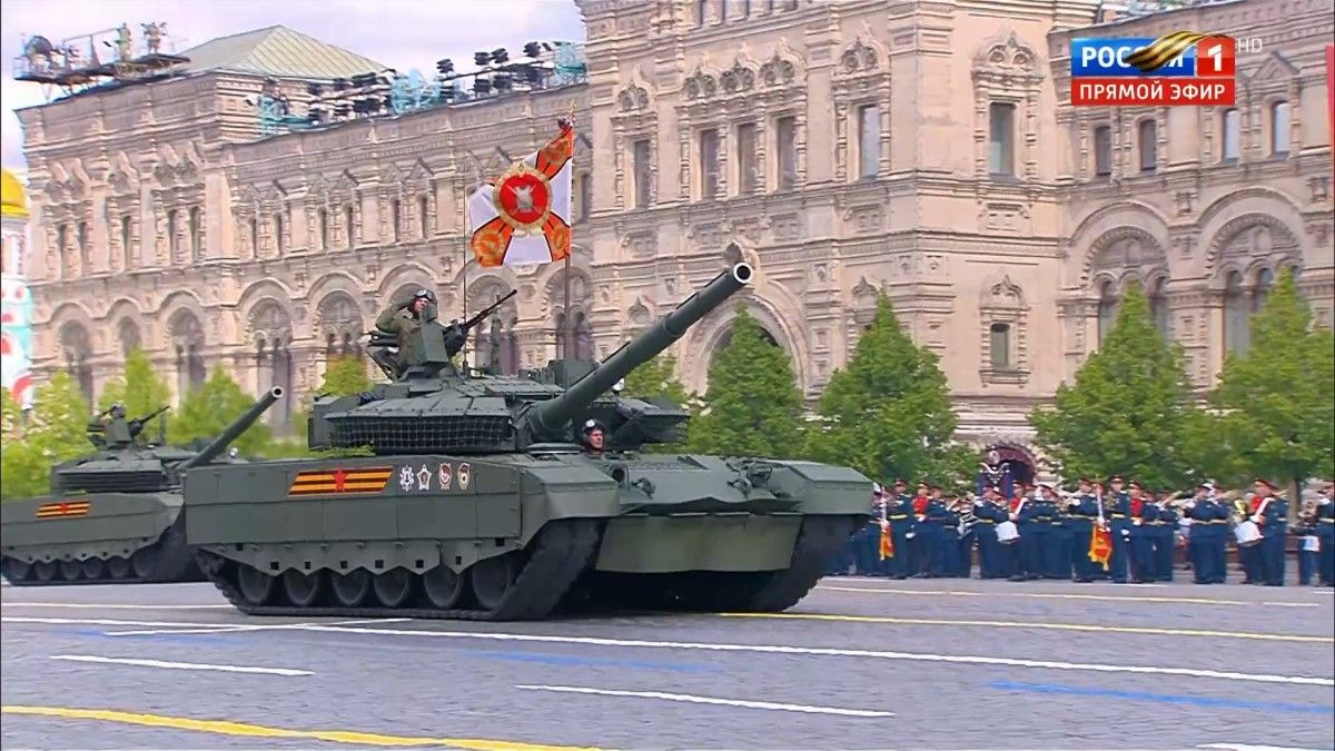 Подготовка к параду Победы. Но не в Москве