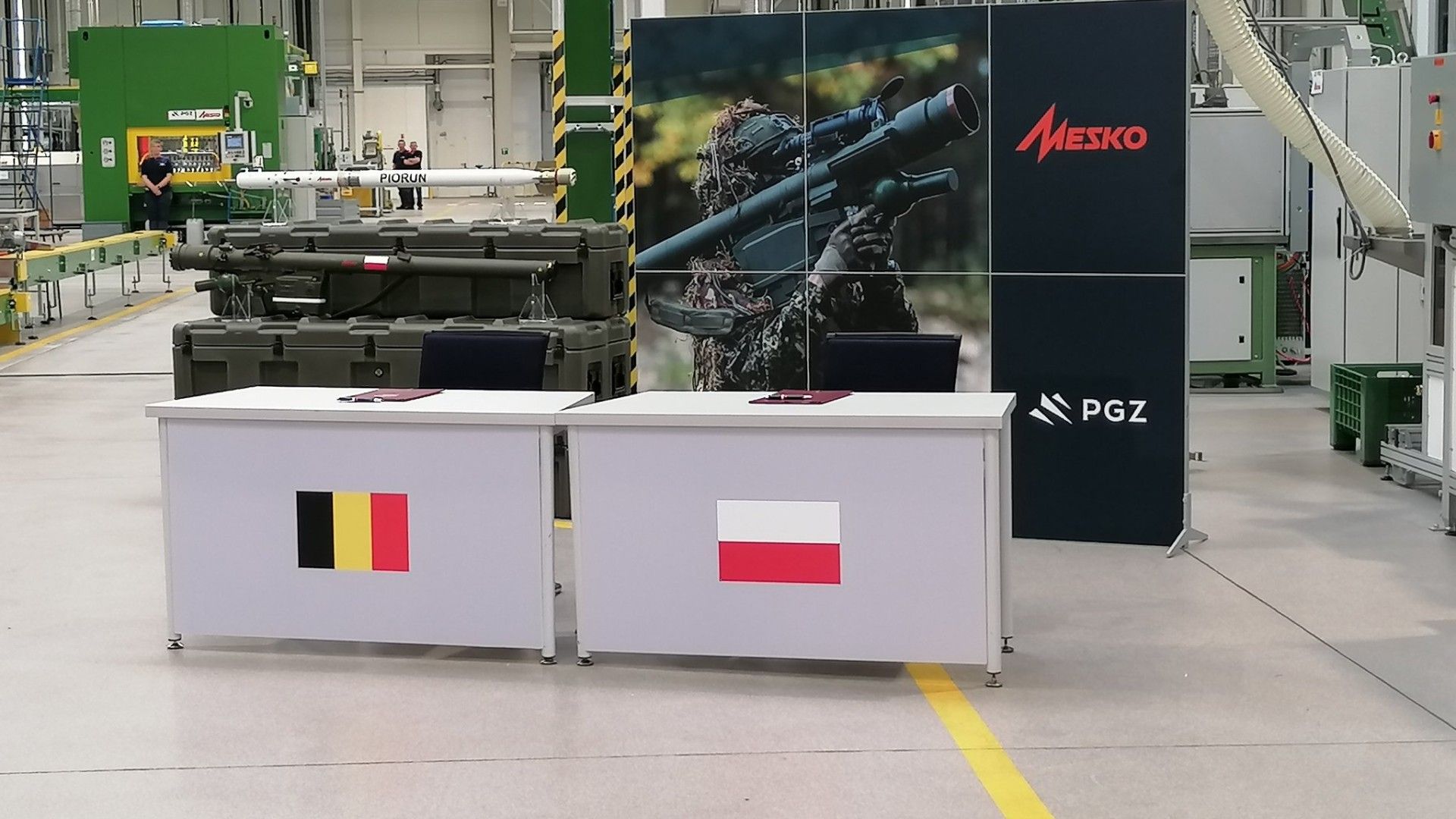 Polskie Pioruny lecą do Belgii