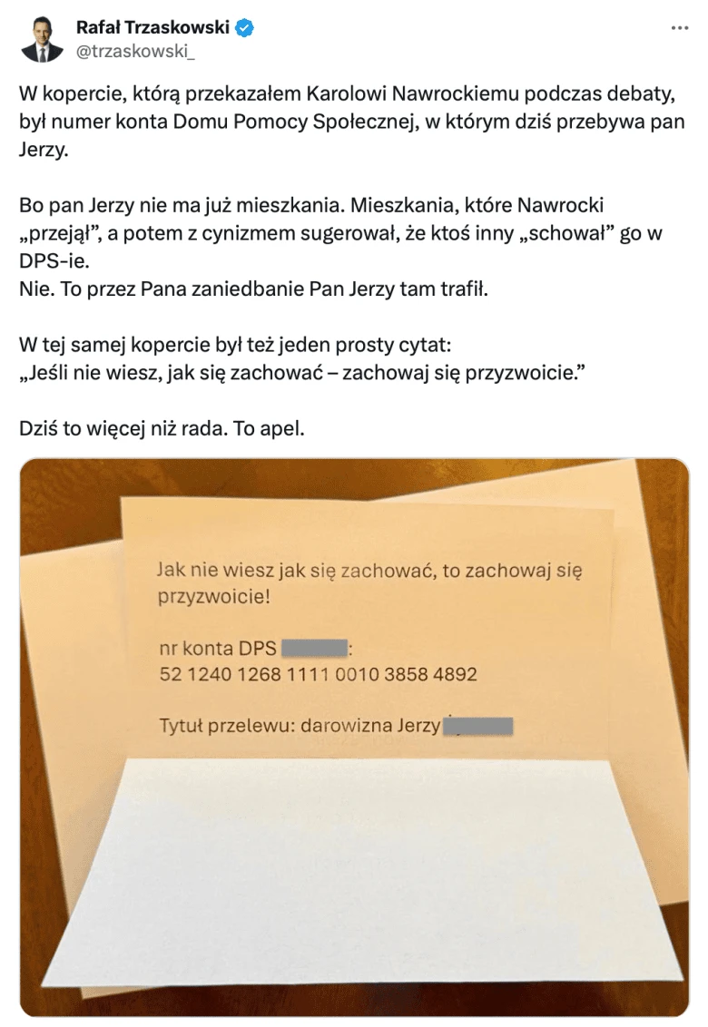 Trzaskowski pan Jerzy