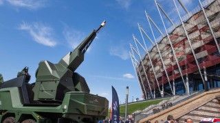 Zestaw przeciwlotniczy SA-35 podczas wystawy sprzętu wojskowego i przemysłu na Defence24Days 2025.