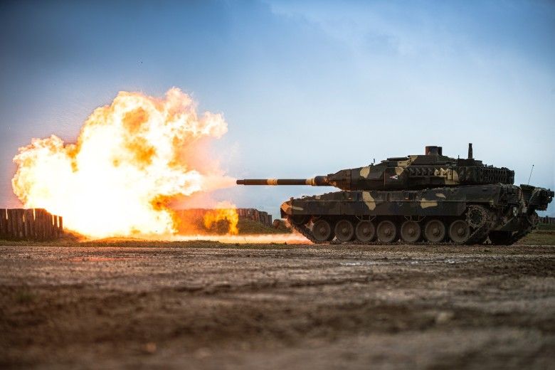 Węgierski czołg podstawowy Leopard 2A7HU.