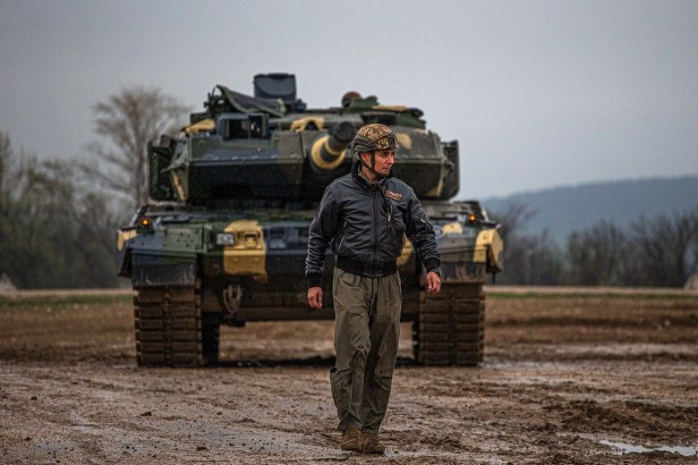 Węgierski czołg Leopard 2A7HU.