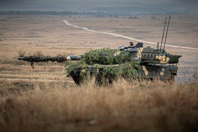 Węgierski czołg Leopard 2A7HU.