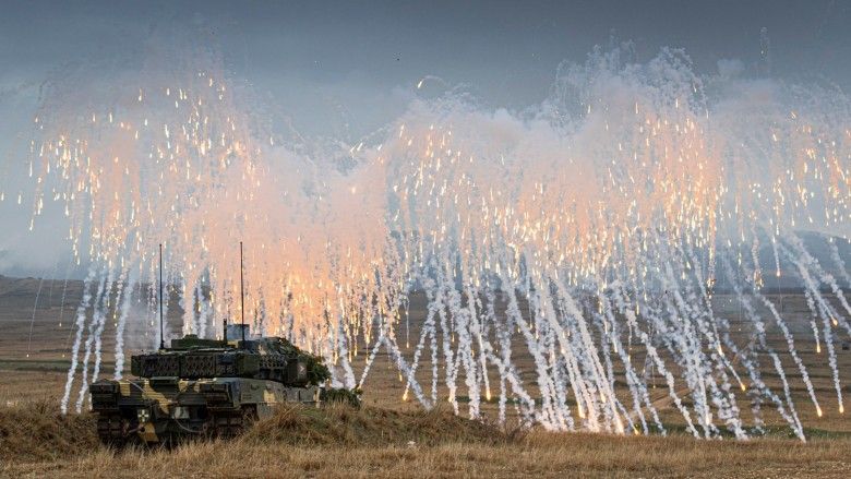 Węgierski czołg podstawowy Leopard 2A7HU.
