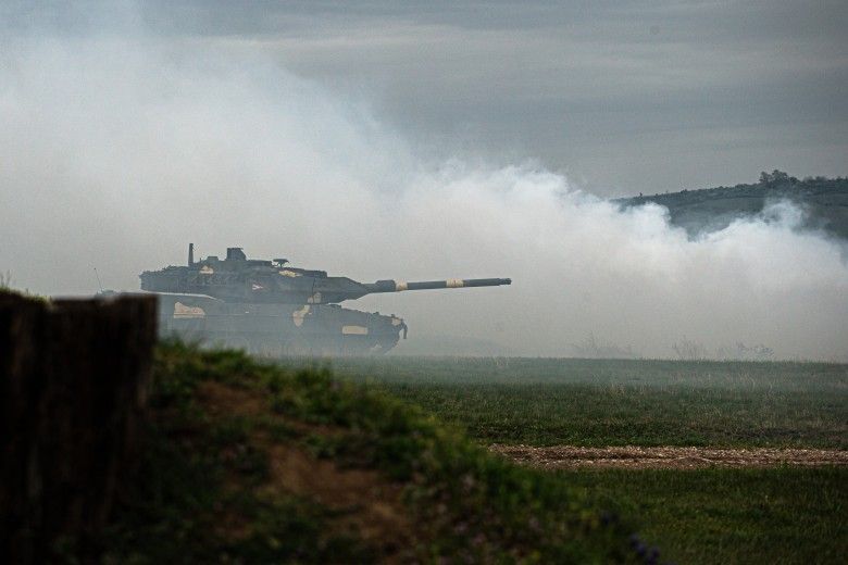 Węgierski czołg Leopard 2A7HU.