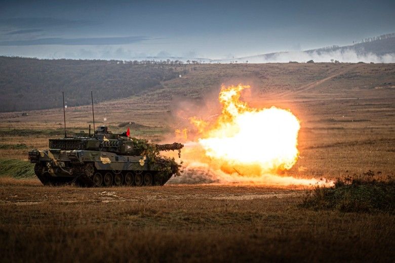 Węgierski czołg podstawowy Leopard 2A7HU.