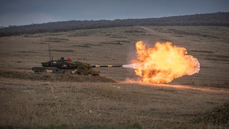Węgierski czołg podstawowy Leopard 2A7HU.