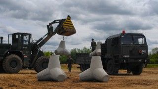 Trwają prace inżynieryjne przy budowie Tarczy Wschód