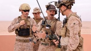 U.S. Marines w trakcie ćwiczeń African Lion 25