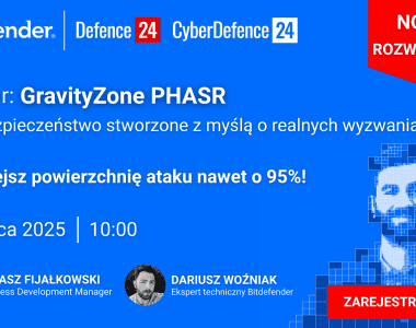 Bitdefender, webinar, GravityZone Phasr