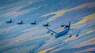 F-16, NATO, Rumunia, 31 BLT, air to air, Polska, AWCS