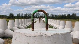 Tarcza Wschód, prace inżynieryjne, gwiazdobloki, maj 2025