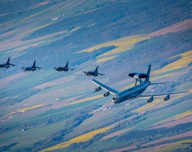 F-16, NATO, Rumunia, 31 BLT, air to air, Polska, AWCS
