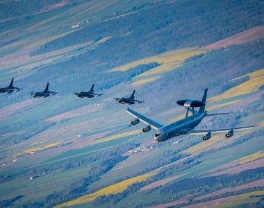 F-16, NATO, Rumunia, 31 BLT, air to air, Polska, AWCS