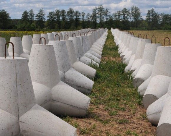 Tarcza Wschód, prace inżynieryjne, gwiazdobloki, maj 2025