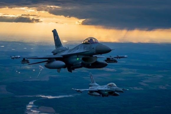 F-16, NATO, Rumunia, 31 BLT, air to air, Polska