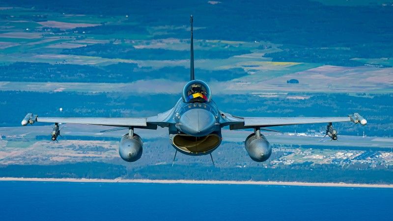 F-16, NATO, Rumunia, 31 BLT, air to air, Polska