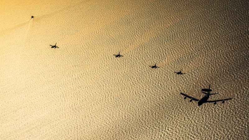 F-16, NATO, Rumunia, 31 BLT, air to air, Polska, AWCS