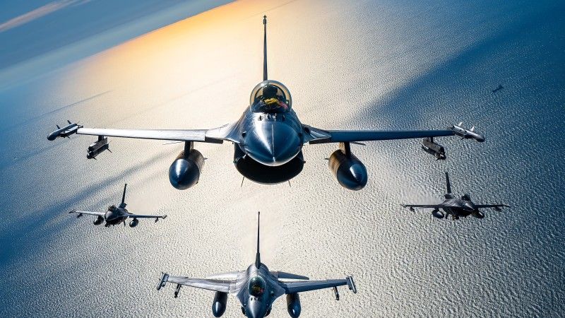 F-16, NATO, Rumunia, 31 BLT, air to air, Polska, AWCS