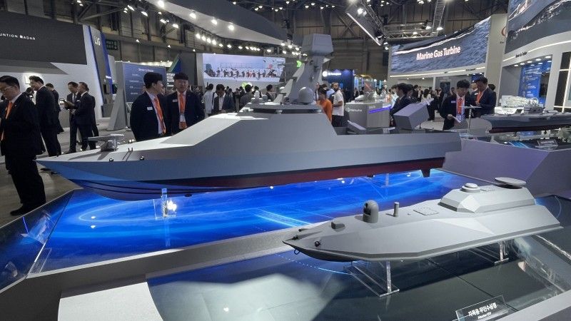 Bezzałogowe systemy morskie Hanwha Aerospace na MADEX 2025, Attacker USV oraz Combat USV
