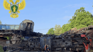Wypadek kolejowy w Rosji