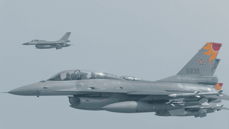 Tajwańskie F-16, zdjecie poglądowe