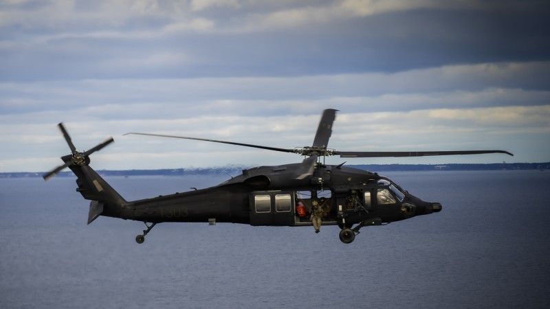 Black Hawk należący do Wojsk Specjalnych