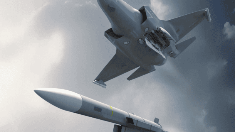 Wizja F-35B z pociskiem Meteor
