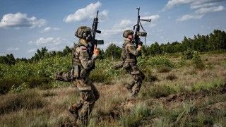 Żołnierze 21. Brygady Strzelców Podhalańskich na ćwiczeniu „Rozsądny Gronostaj 25”.