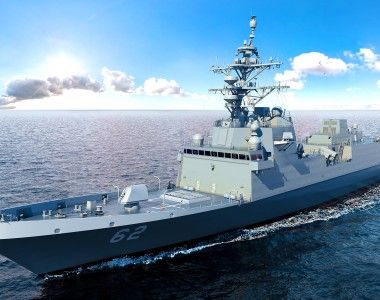 Wizualizacja USS „Constellation” (FFG 62), prototypu nowej fregaty U.S. Navy.