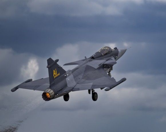 Gripen E Saab AI Helsing