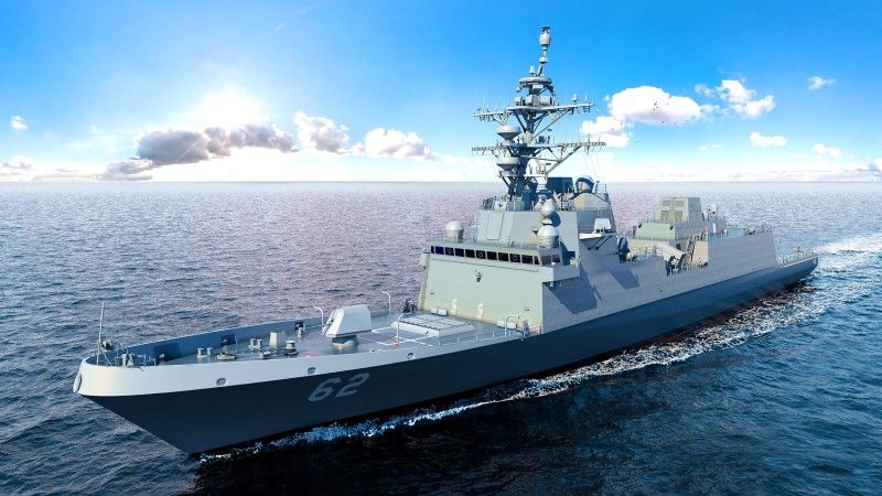 Wizualizacja USS „Constellation” (FFG 62), prototypu nowej fregaty U.S. Navy.
