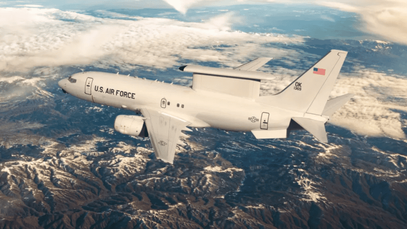 Wizja Boeinga E-7 Wedgetail dla USAF