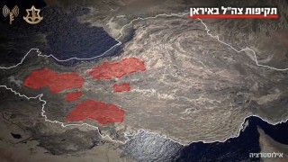 Grafika pokazująca cele operacji Powstający Lew