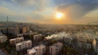 Widok na Teheran z dnia 13 czerwca.