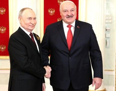 Putin Łukaszenko