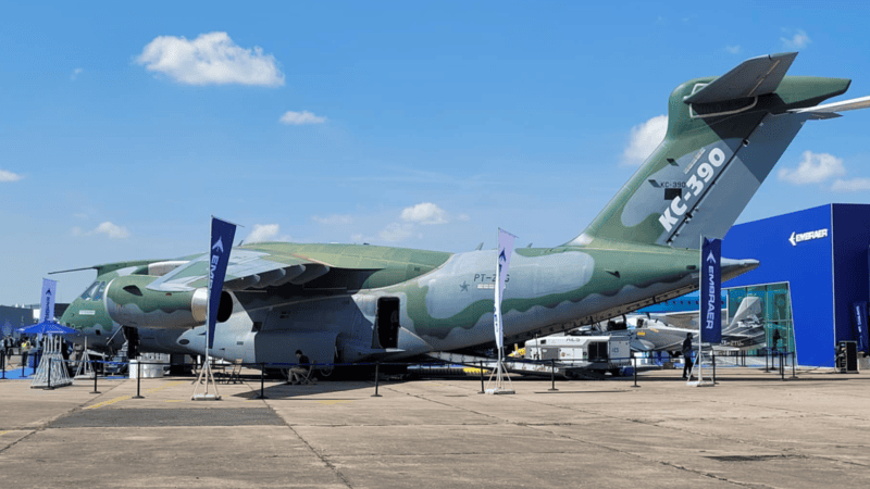 KC-390 Millenium na Paris Air Show 2025