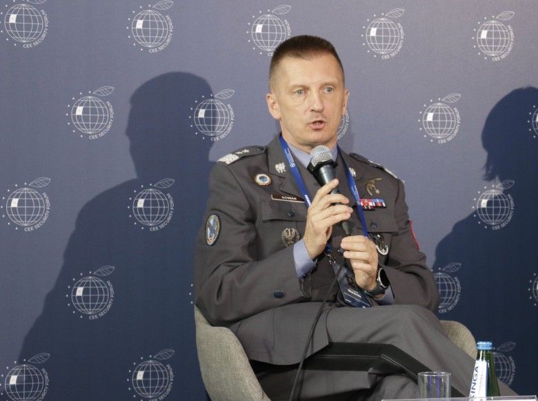 Inspektor Sił Powietrznych DGRSZ gen. dyw. Ireneusz Nowak