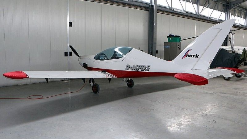 Ultralekki samolot Shark.