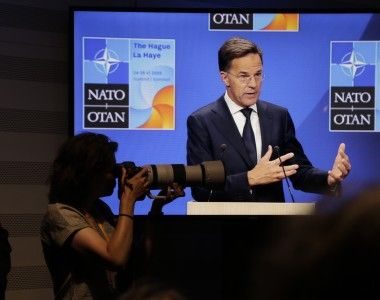 Sekretarz gendelny NATO Mark Rutte: zgoda ws. wydatków i wsparcia dla Ukrainy